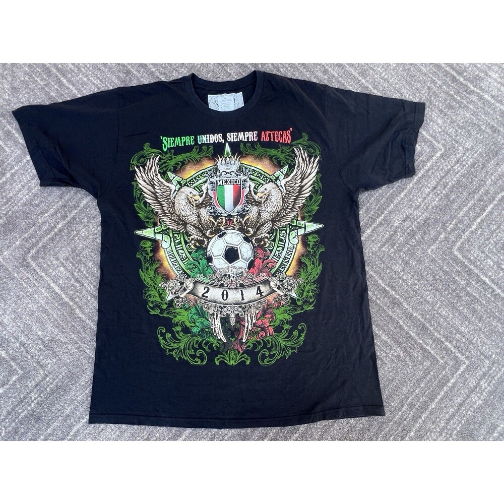 Mexico Soccer Siempre Unidos Siempre Aztecas Brazil 2014 FIFA World Cup XL